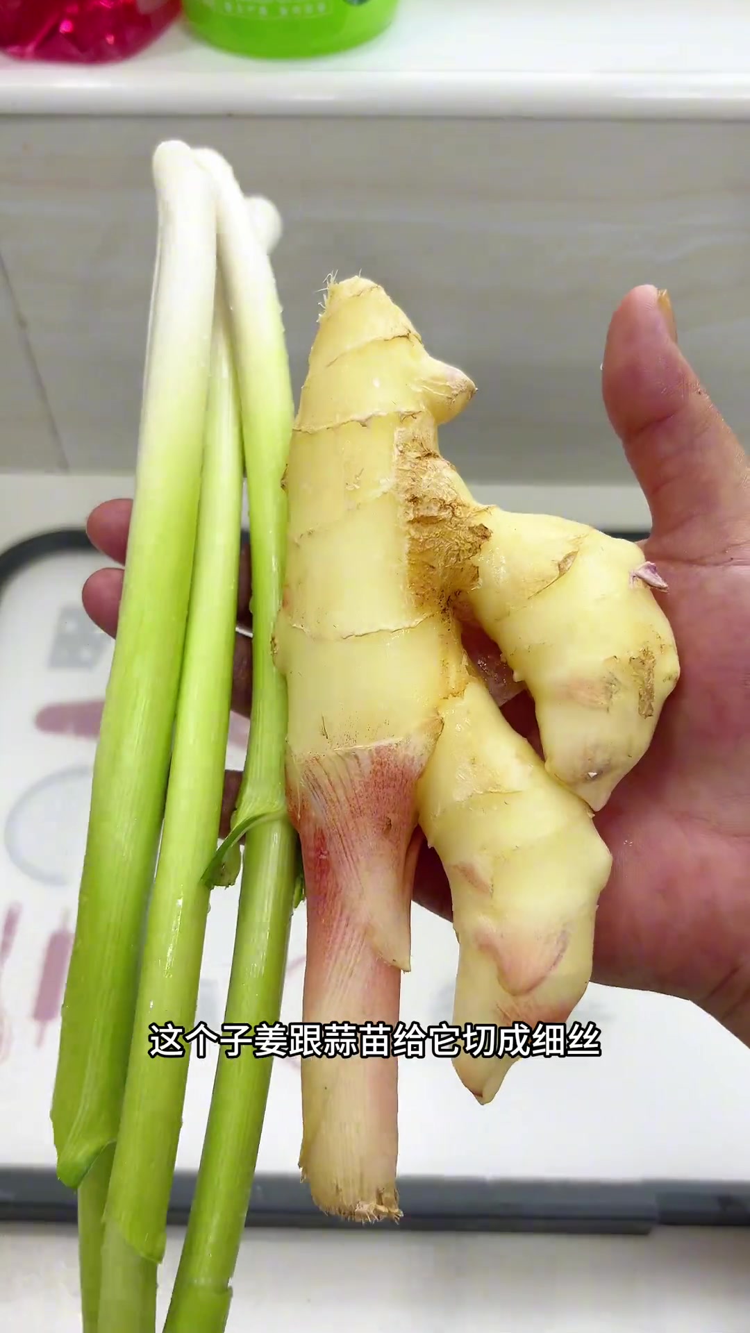 赣南特色凉拌鸭子，配蒜苗子姜，开胃又下饭！