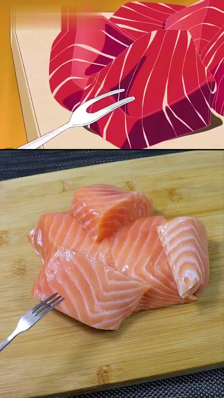 “三文鱼刺身”三文鱼美食“吃货的世界唯有美食不可辜负”提到了你