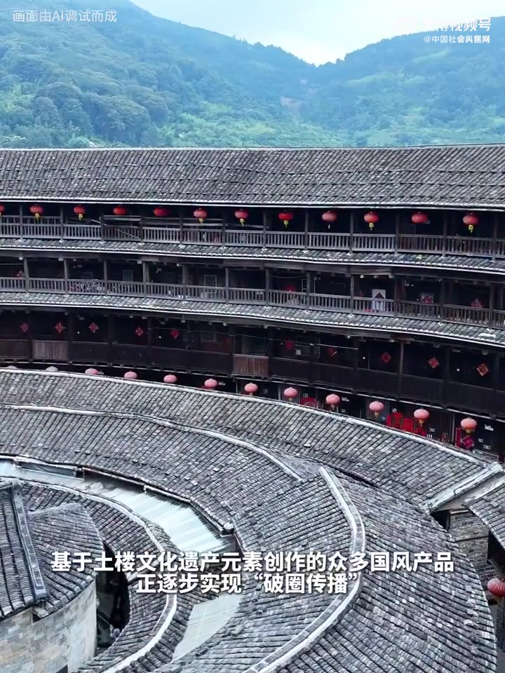 作为世界文化遗产,如何焕新传统乡土建筑,赋予新的时代价值?福建永定土楼给出了“中国式答案”