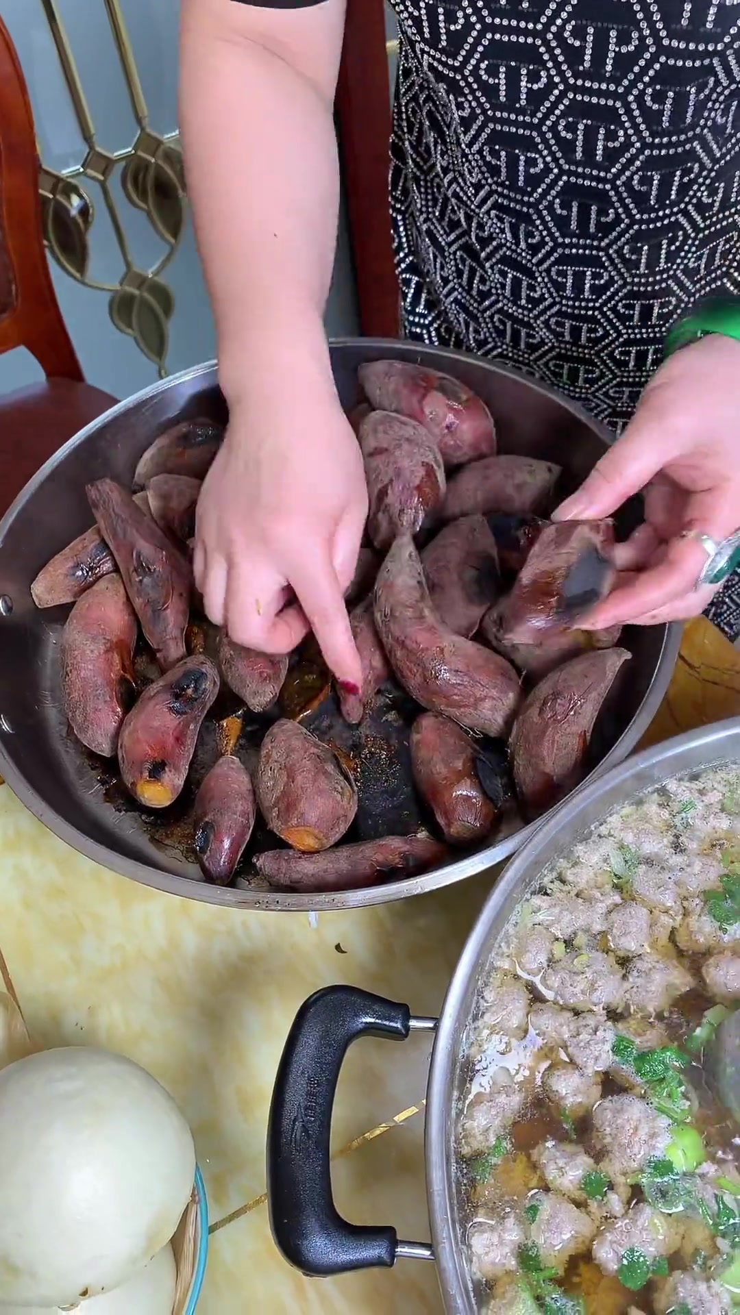 电煎锅能烤地瓜