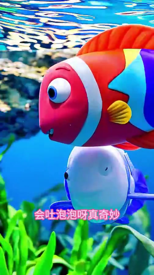 儿童歌曲：《小鱼吐泡泡》