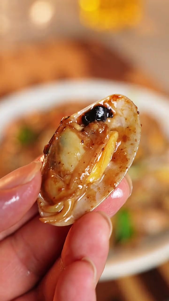 茶楼同款“豉汁炒花甲”详细做法步骤告诉你