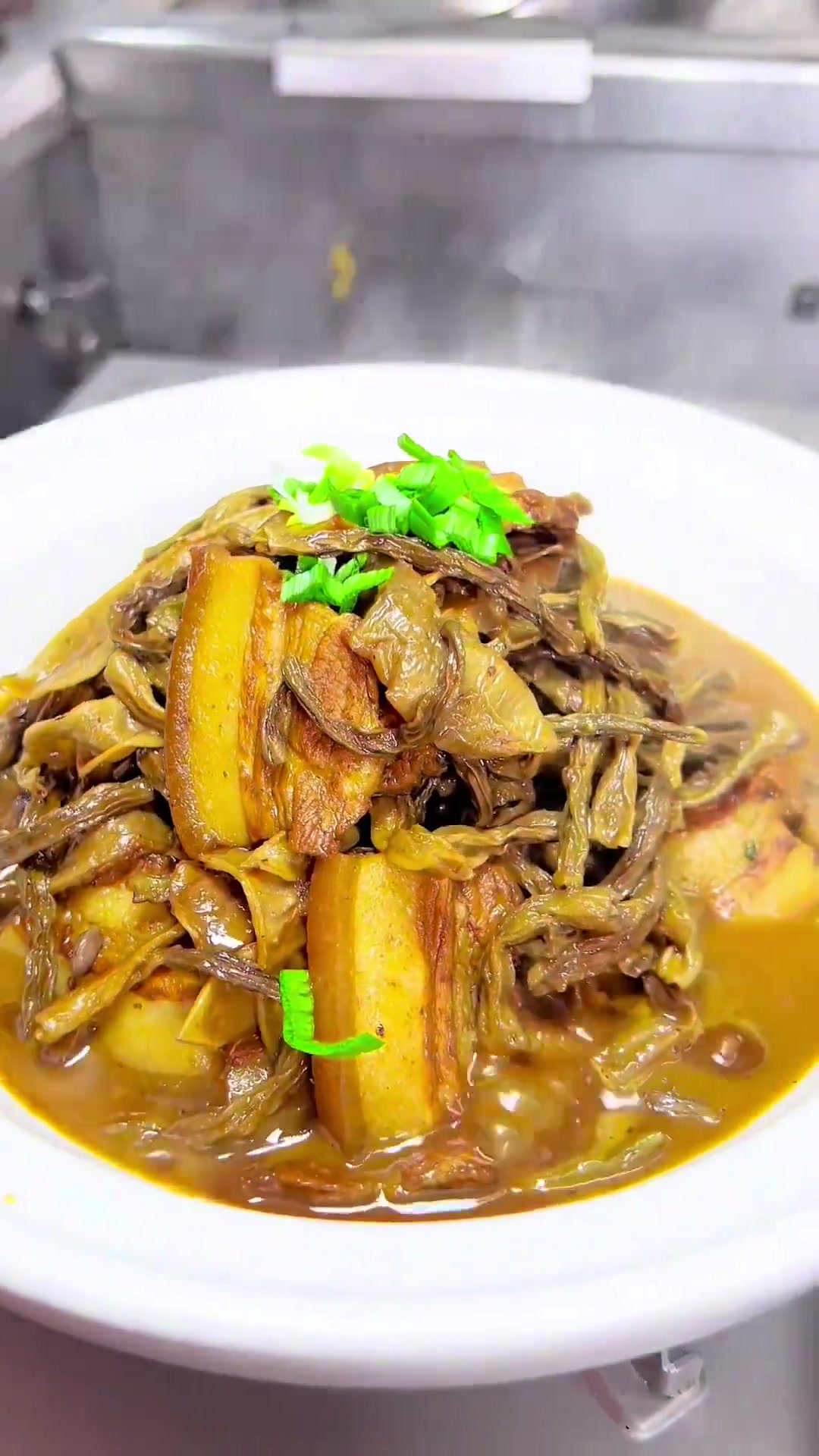 盐城特色干豆角烧肉教程香到爆！