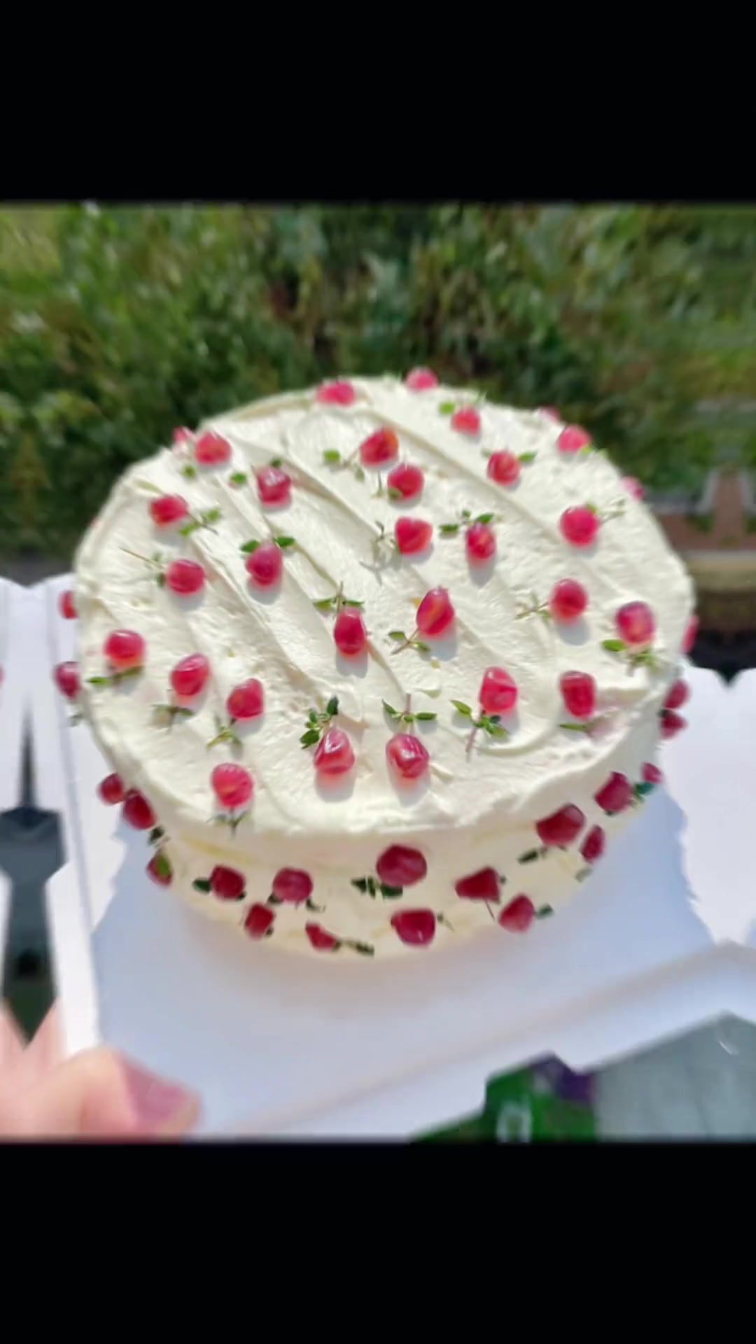 高颜值复古红丝绒蛋糕，春游野餐必备！