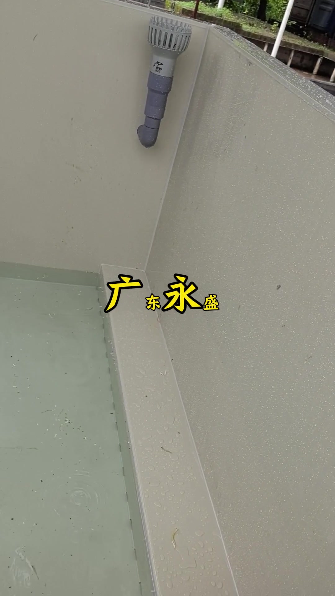 3*2*1.2方形池+上滤#庭院鱼池#过滤系统#源头厂家直供