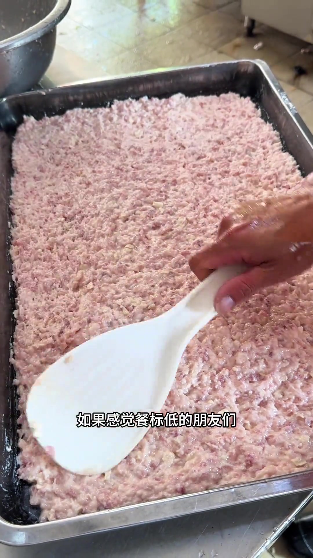 分享食堂蒸菜肉末蒸鸡蛋，营养丰富超香嫩