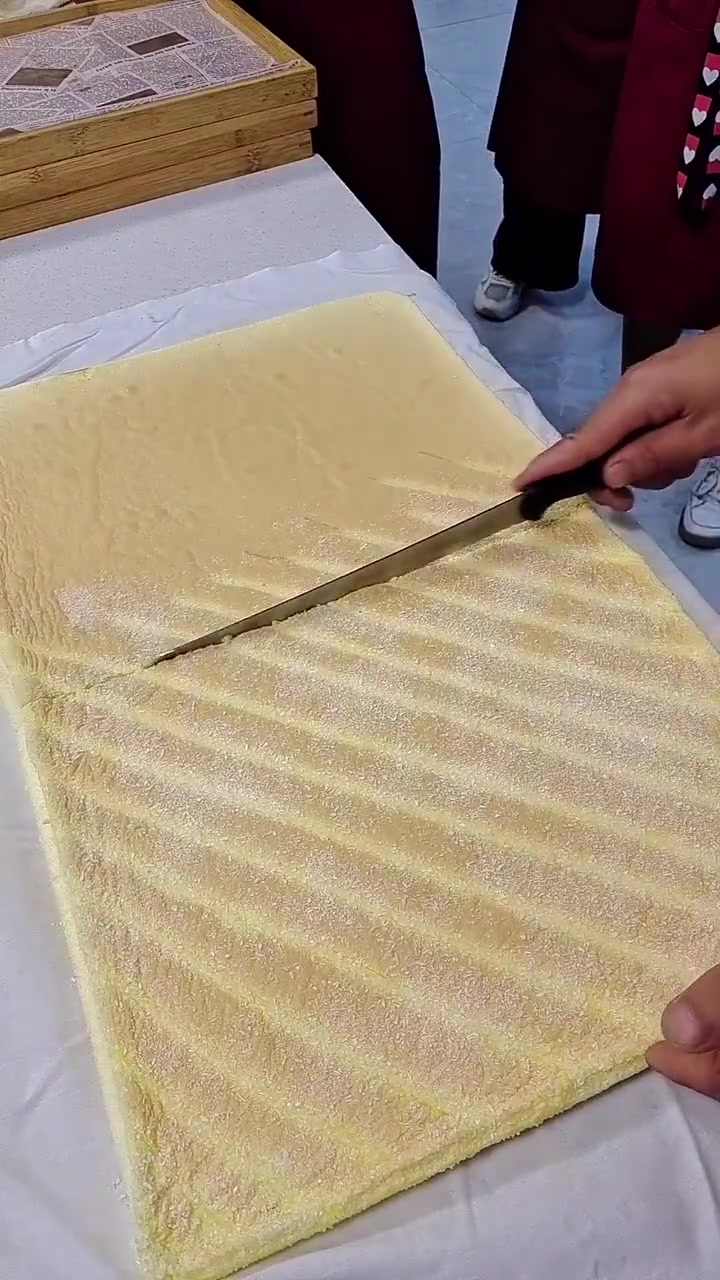 香枕蛋糕配方及操作方法，类似戚风蛋糕