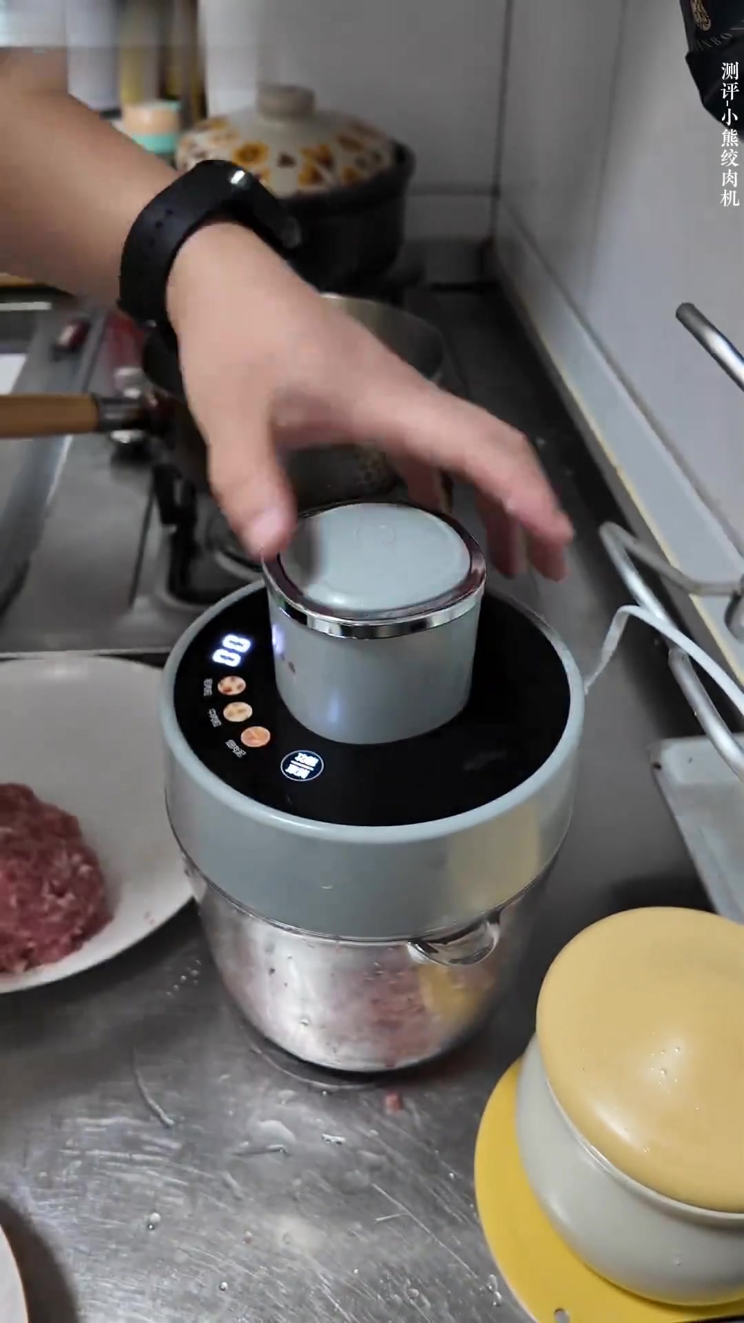 小熊绞肉机，能切三种肉粒？它好用不？