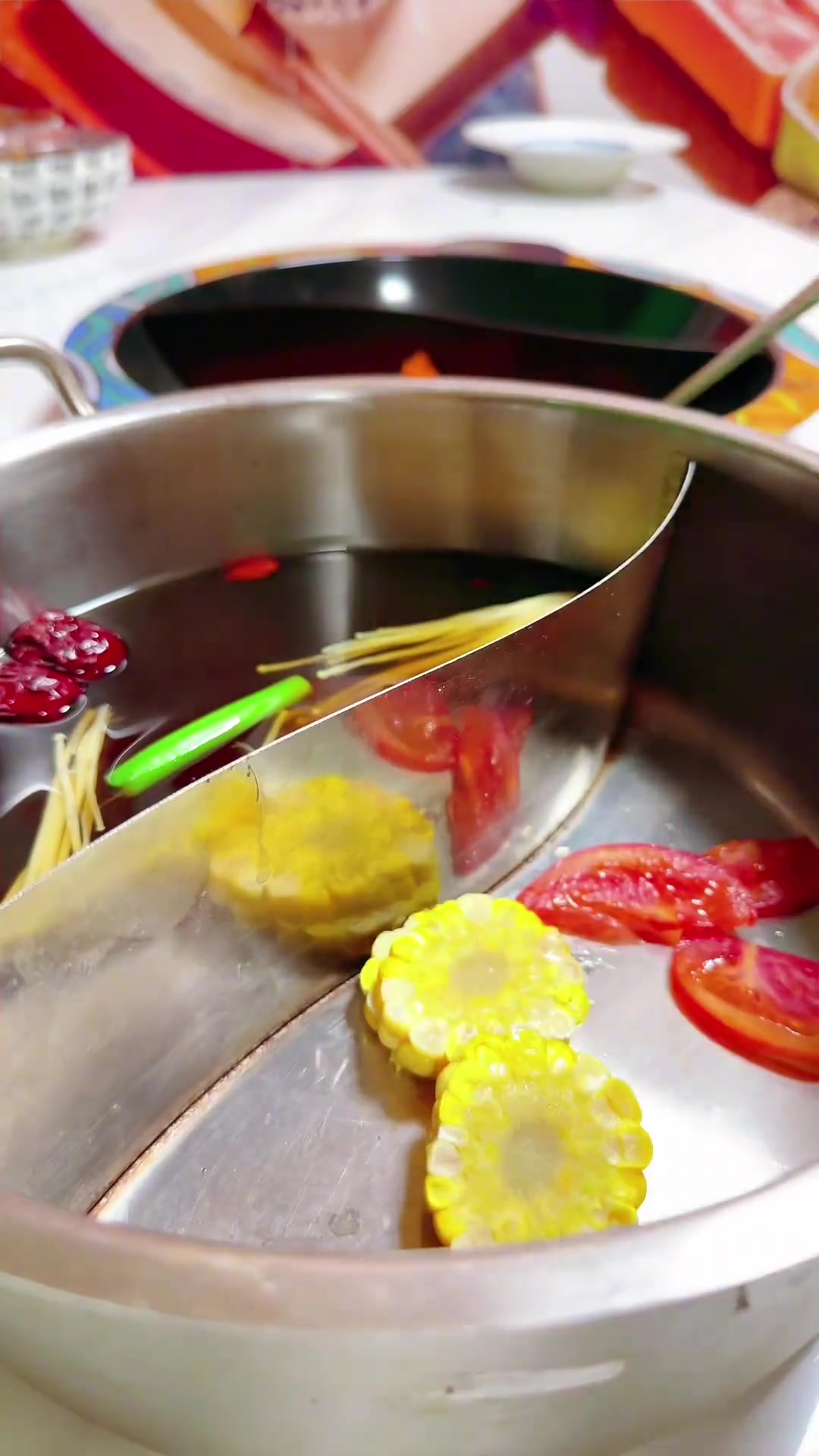 骨汤兑锅比例骨汤火锅制作