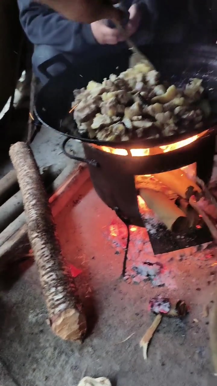 真正的柴火鸡，想吃的快点来了