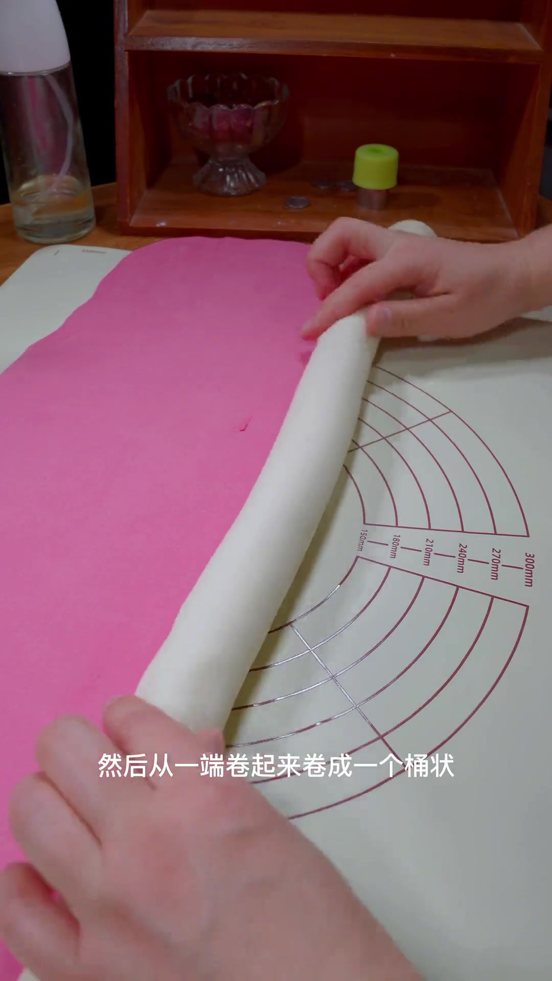 姐妹们，我家孩子超爱这像蛋糕的双色馒头