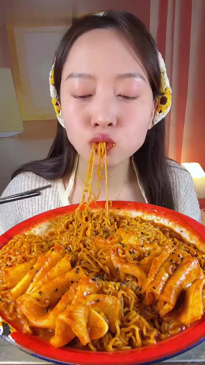 爆辣火鸡面和波浪鱼饼