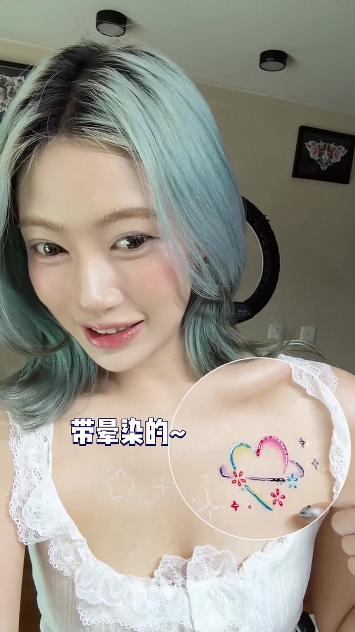 三分钟热度的人,好适合海娜纹身,夏日清凉之选