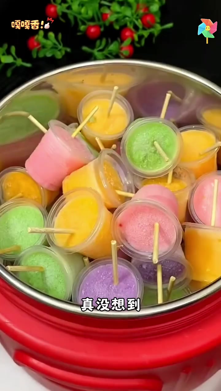 妈妈一定要学会的八道冰棒冰淇淋，大人小孩都爱吃