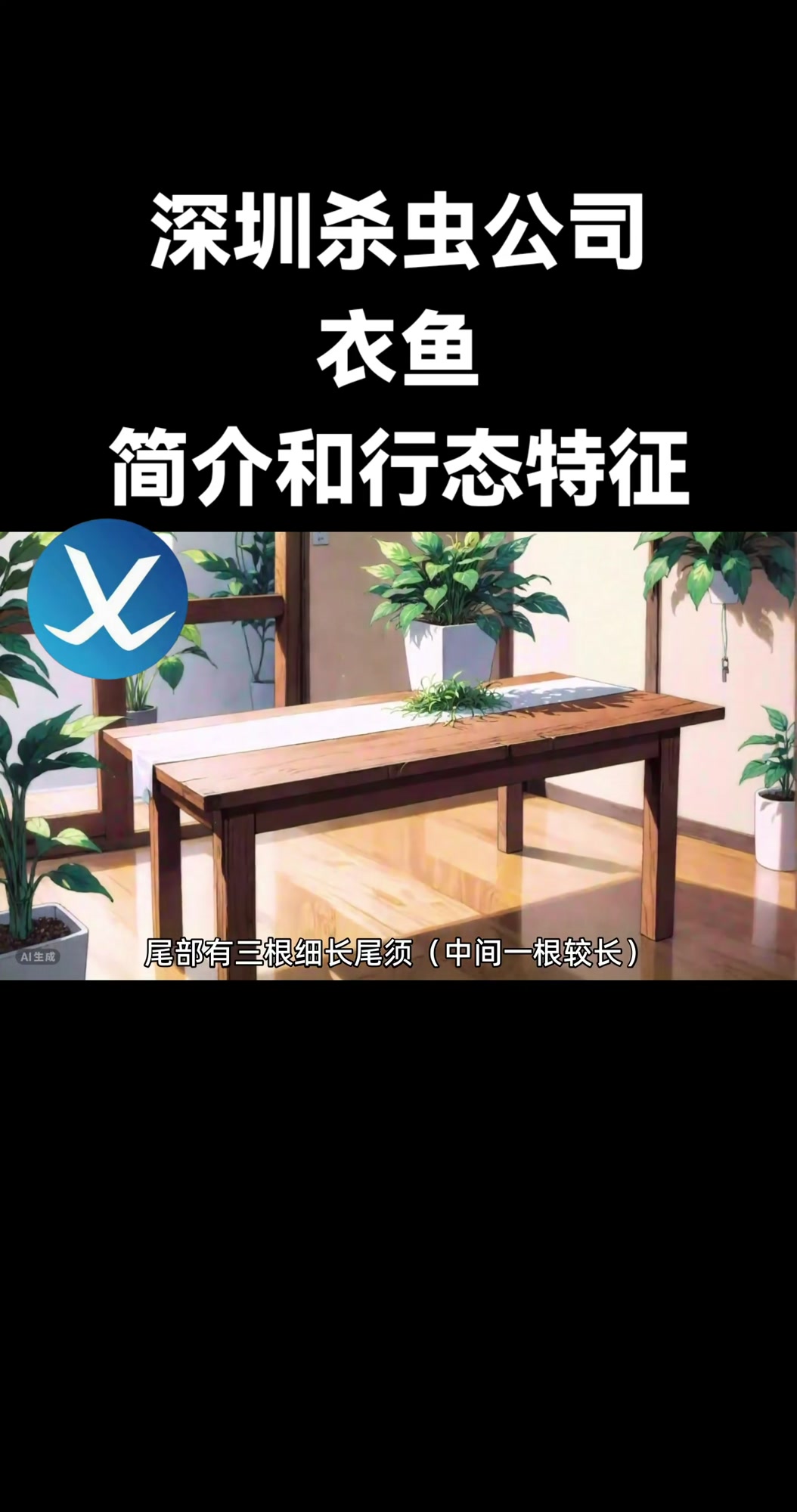 深圳杀虫公司:衣鱼(简介和形态特征)