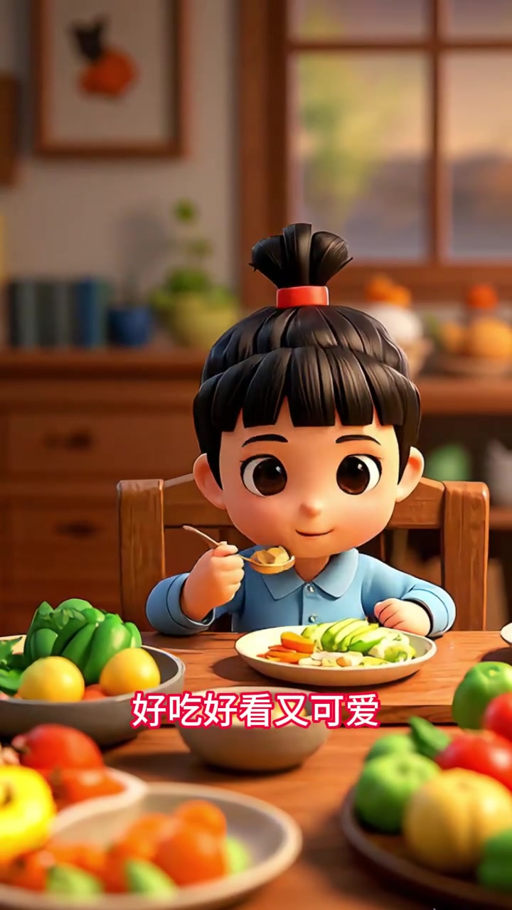 儿童歌曲：《吃青菜》