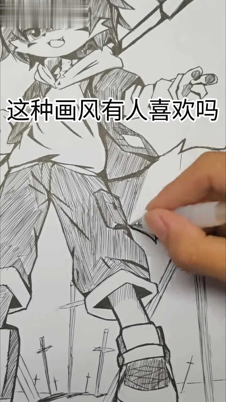 「furry绘画」新黑白画风