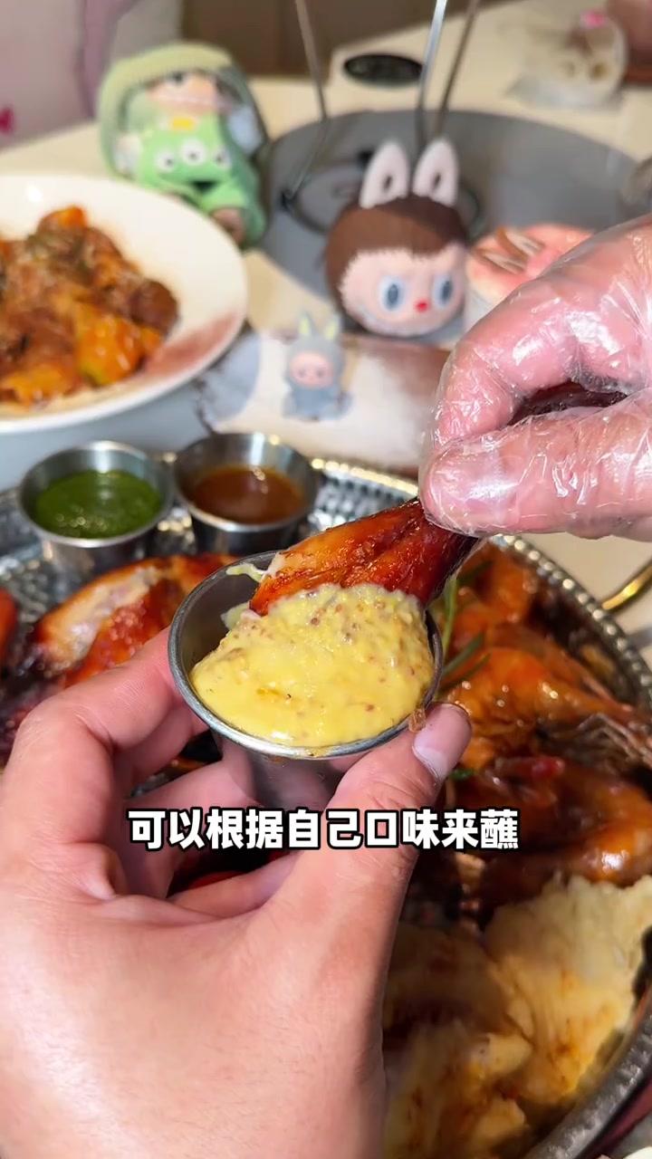 Labubu西餐下午茶，漂亮饭新天地体验