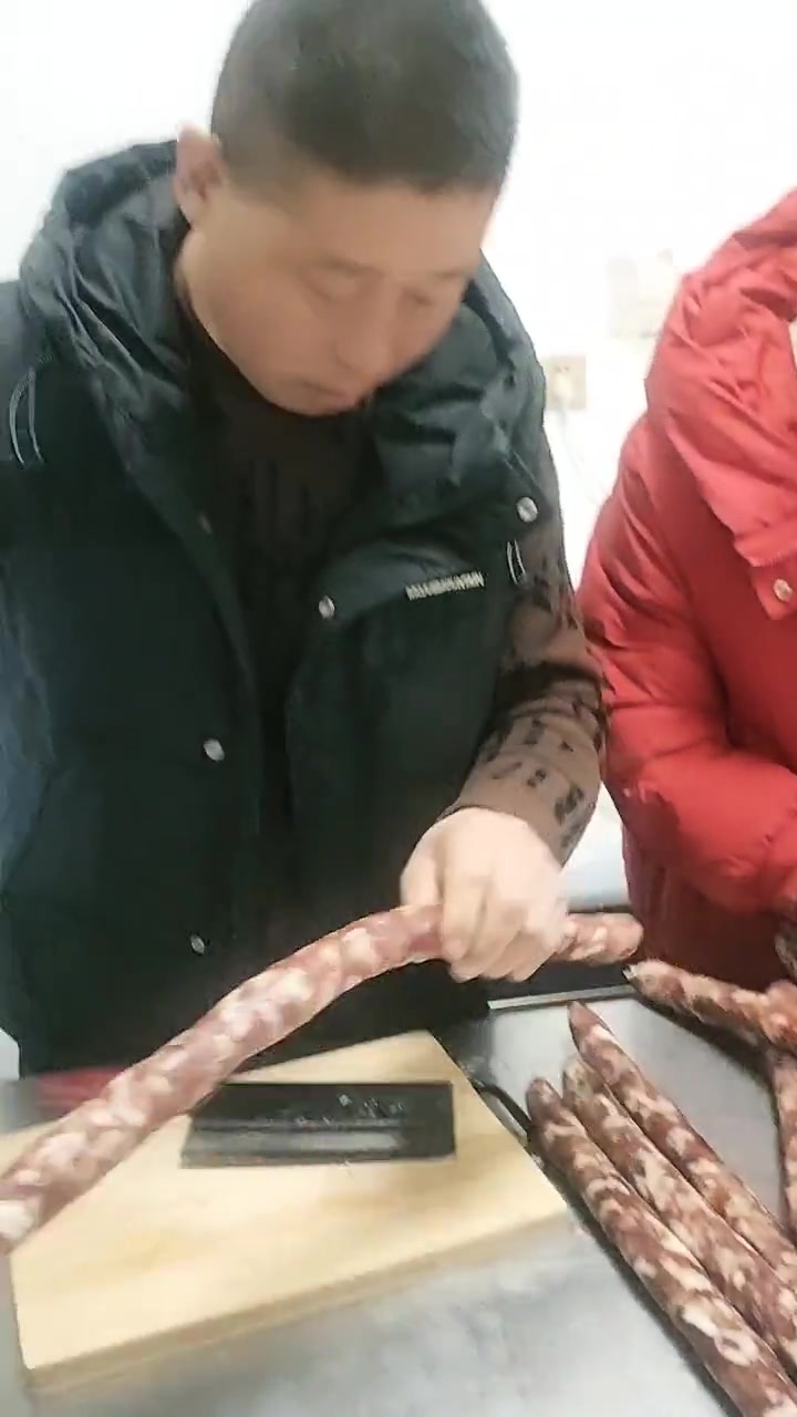 玫瑰姐灌香肠,鲜肉制作,口感香