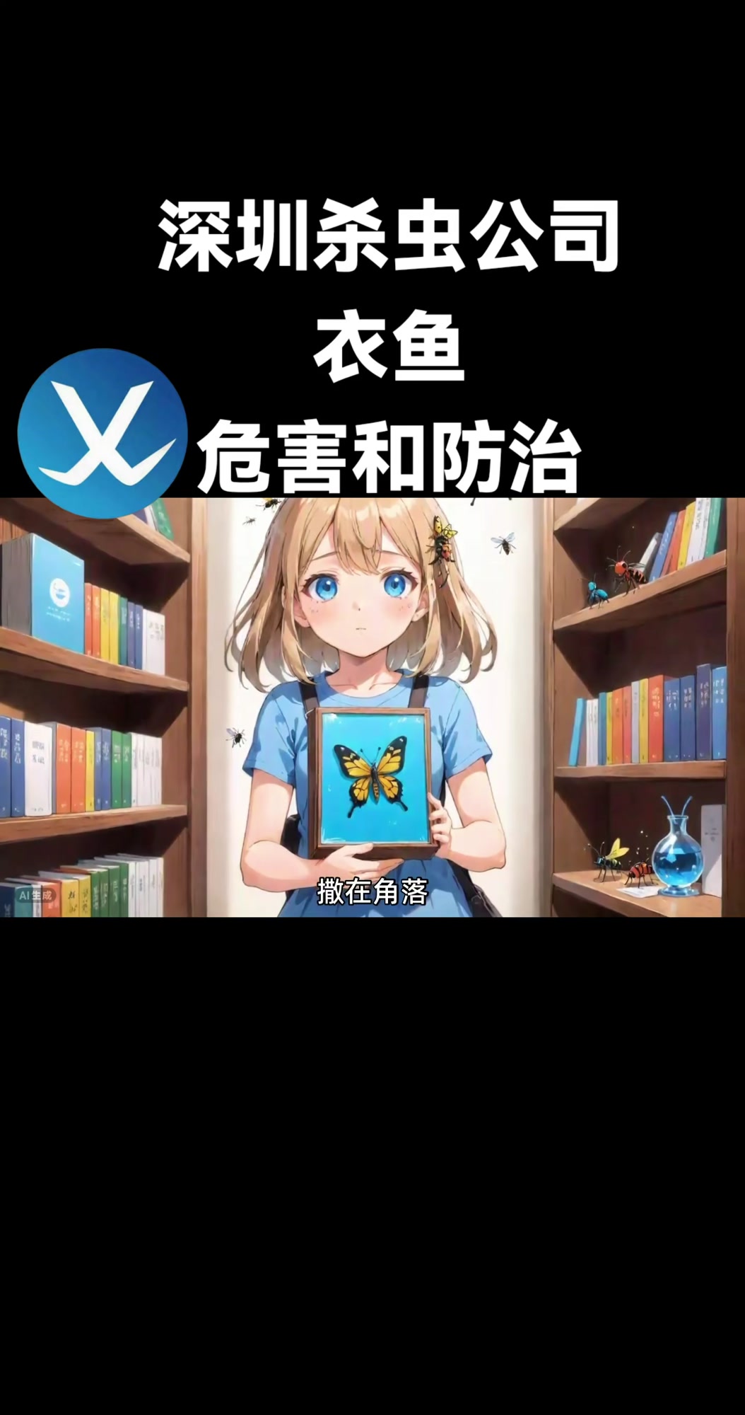 深圳杀虫公司：衣鱼（危害和防治方法）