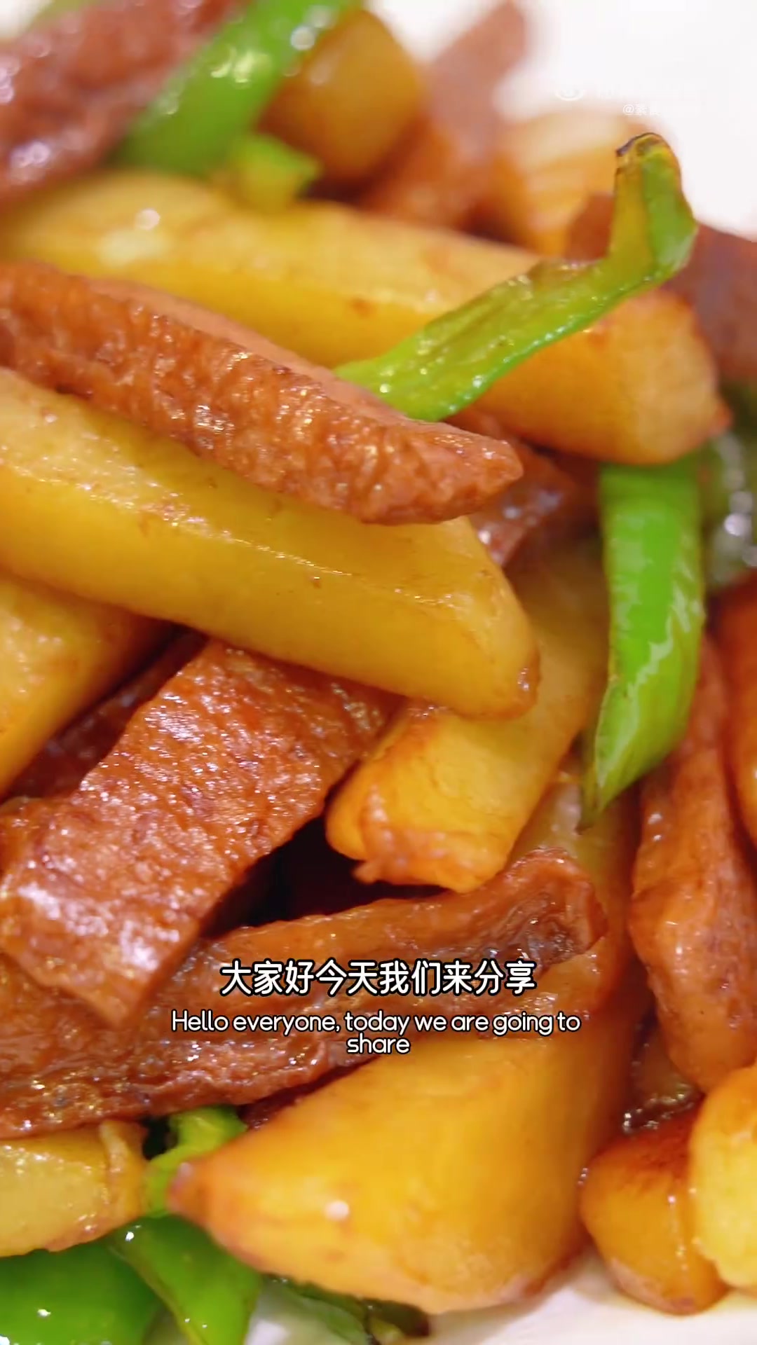 大小朋友都超爱吃「素午餐肉土豆条」