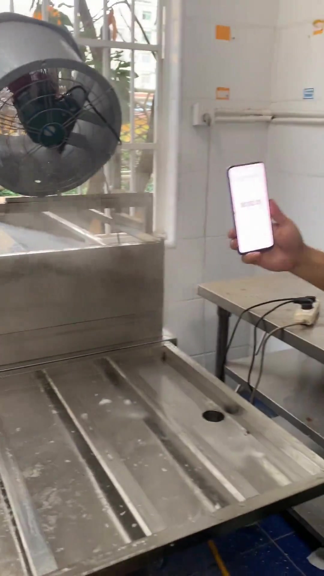 蒸汽发生器肠粉机测试13秒蒸熟一份斋肠粉，低压十五火排