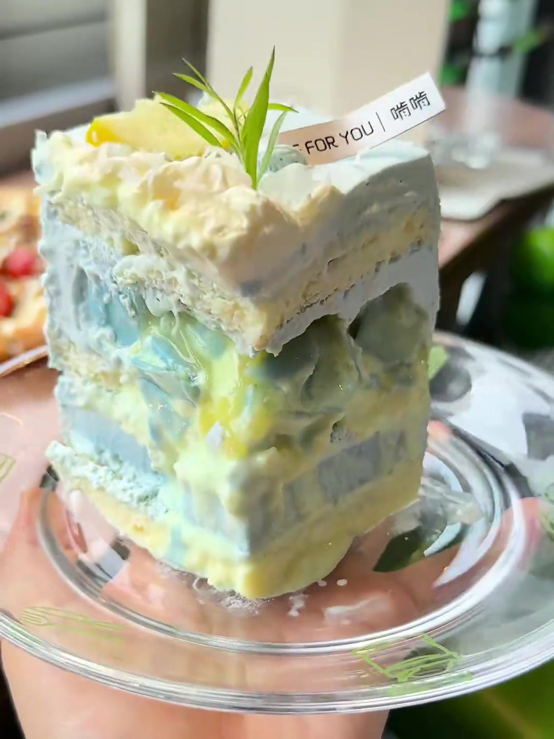 沉浸式教大家做海盐柠檬冰淇淋蛋糕