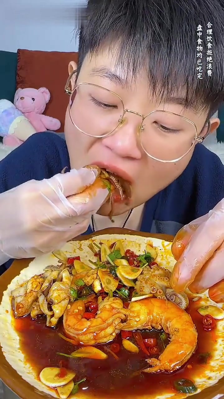 超鲜海鲜拼盘！大虾海兔八爪鱼，一口一个超爽