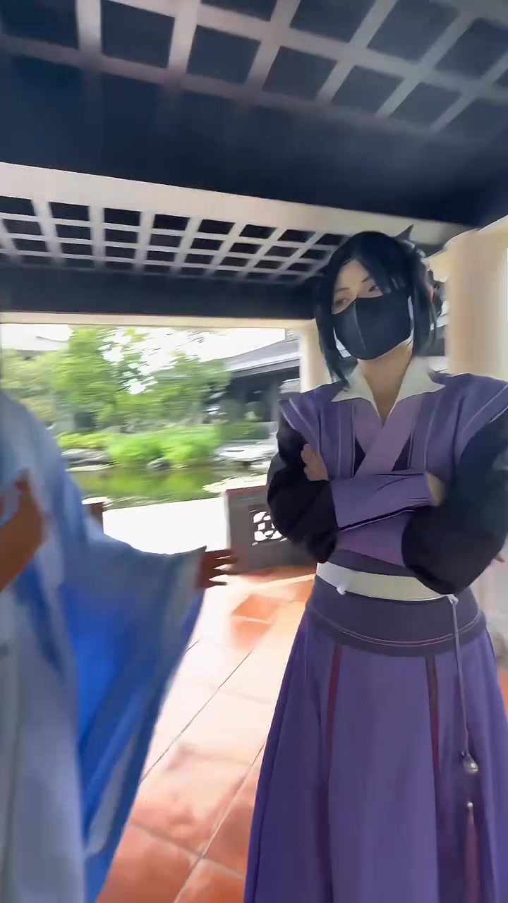 “突然出现”（曦澄，同人，勿贴脸，别说假发了，小碎发挡住压在抹额下面的头发了）