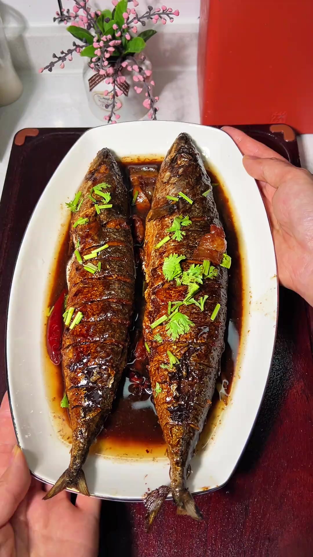 香酥入味红烧鲅鱼，巨鲜不腥不柴，吃鱼肉超爽