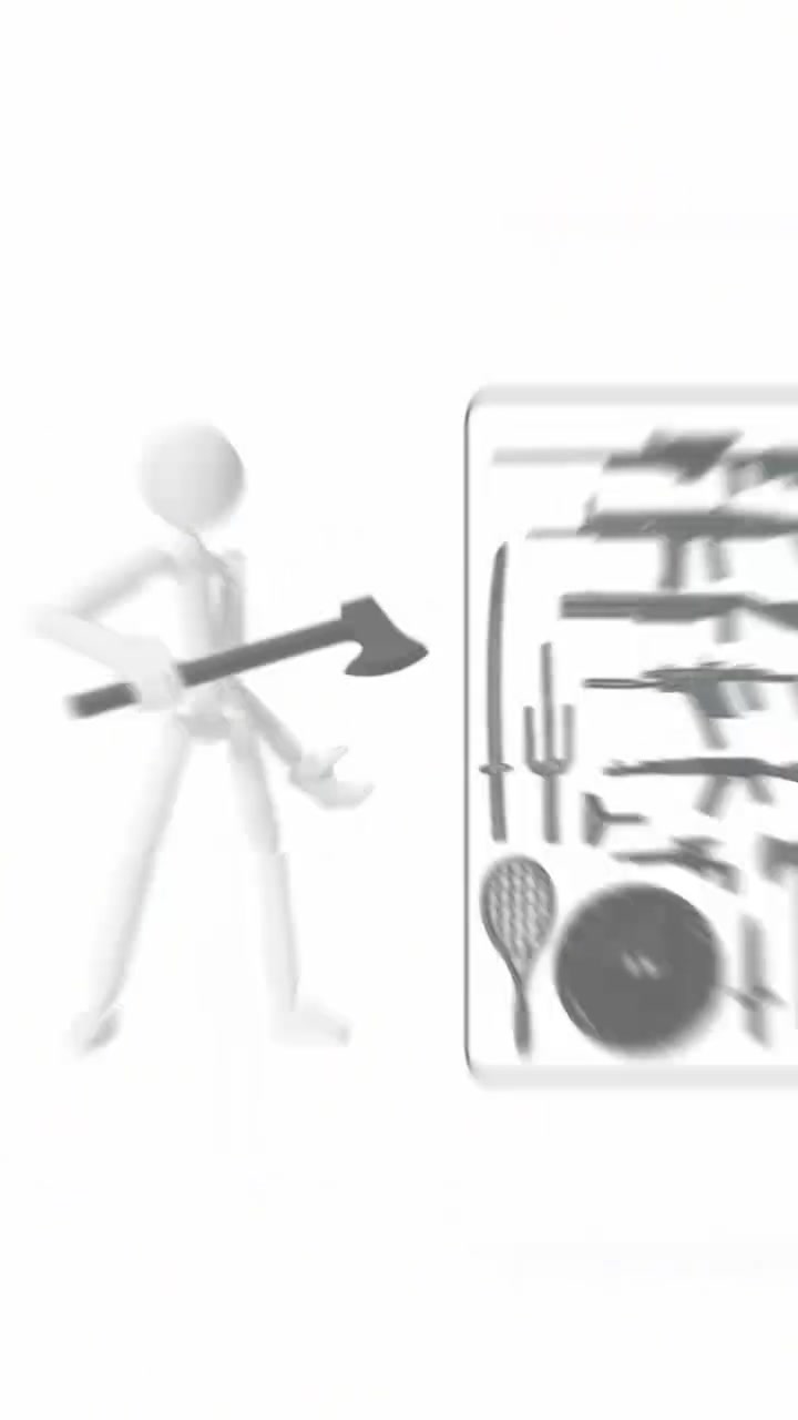 便宜爆款火柴人多关节可动人偶dummy13新款炫酷变形机器人玩具