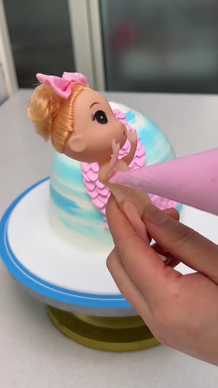 美人鱼蛋糕学会了吗