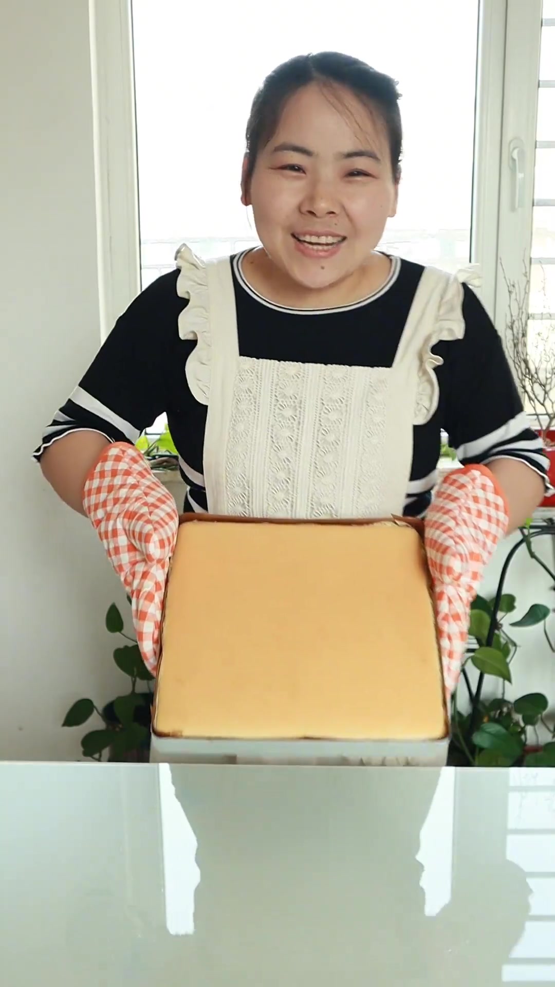 水果盒子蛋糕，一款简单的小甜品！