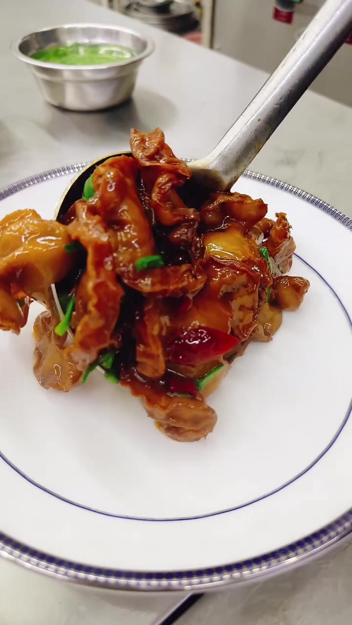 鸡冠油像像这样做比肉还要香十倍！