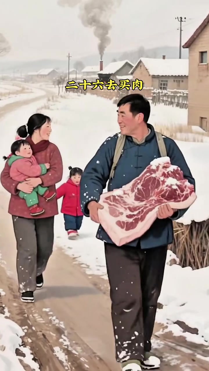 二十三糖瓜粘,二十四扫房子,二十五磨豆腐