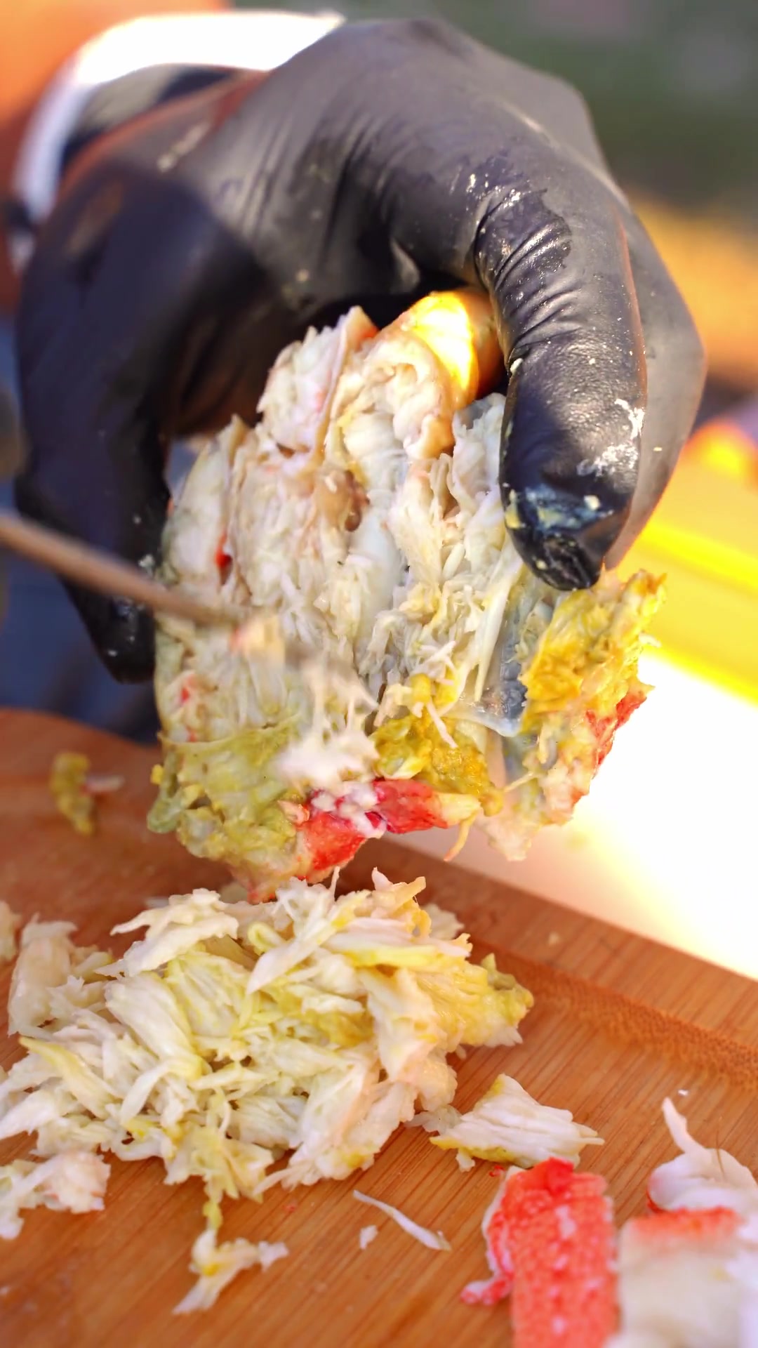 日料厨师开车50分钟就为户外吃海鲜味方便面？