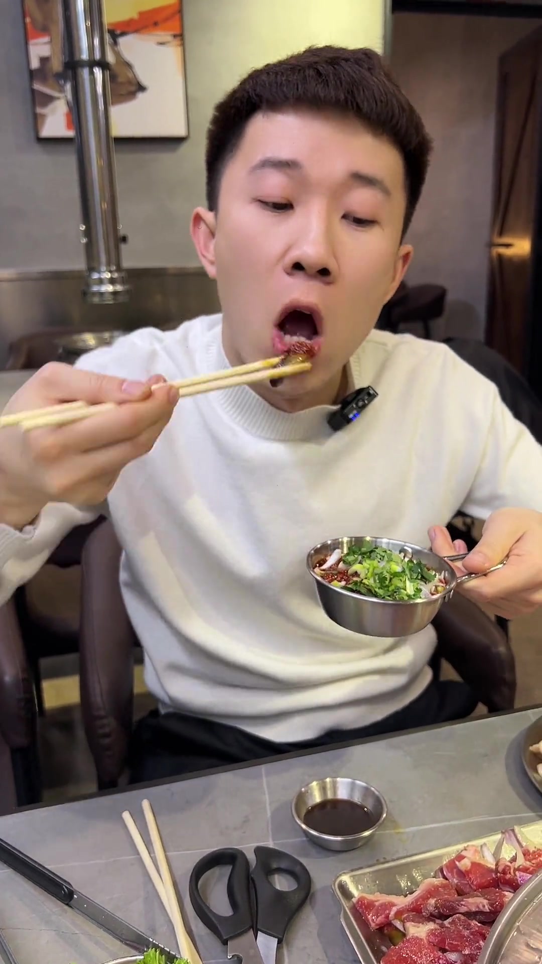 红渠路明火烤肉吃法大揭秘快来瞧一瞧！