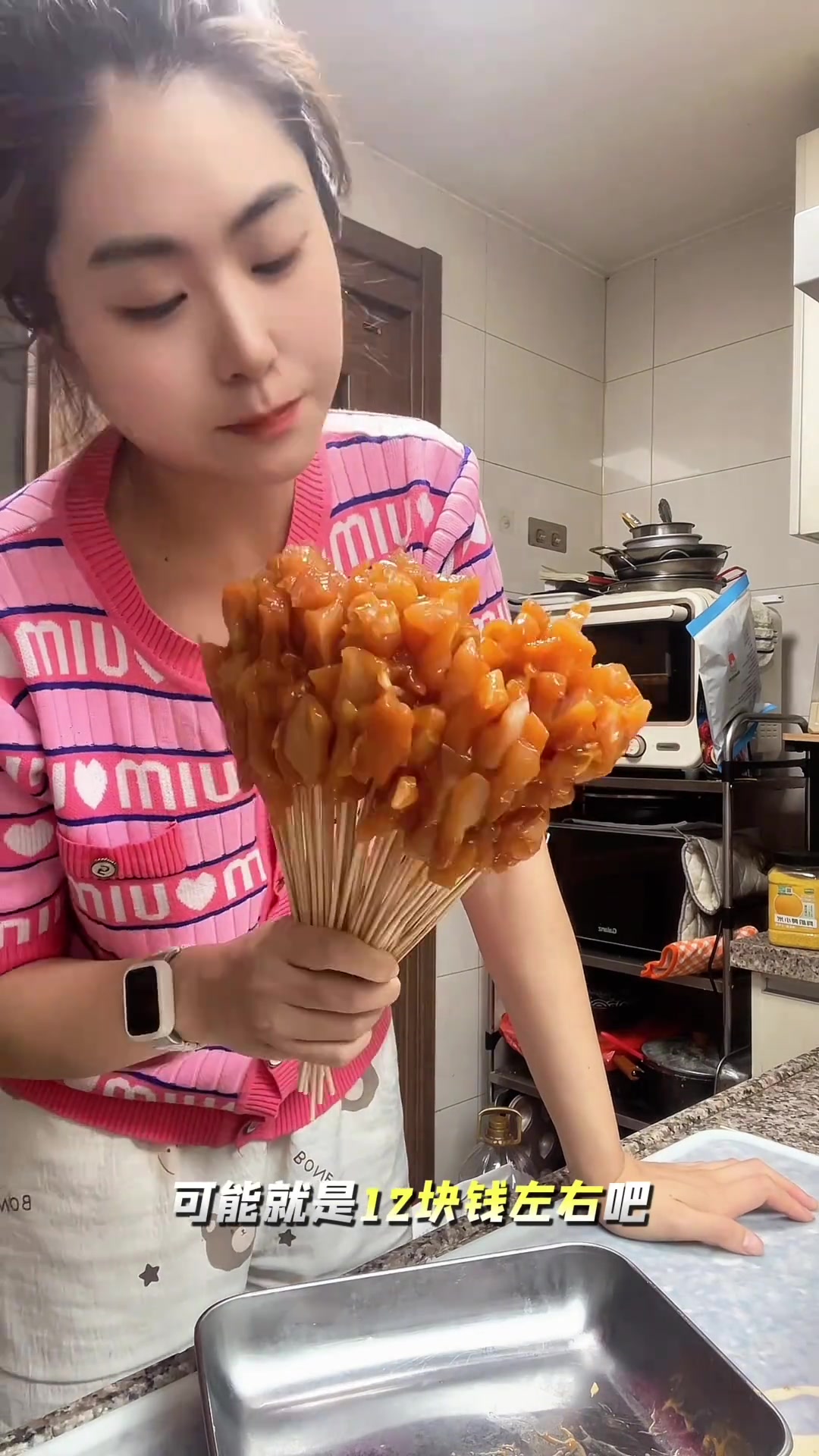 糖醋鸡肉小串做法全分享，算利润准备摆摊