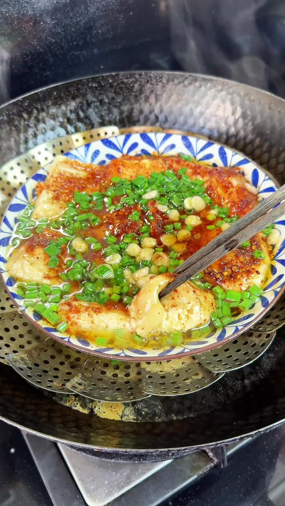 蒸毛臭豆腐的做法