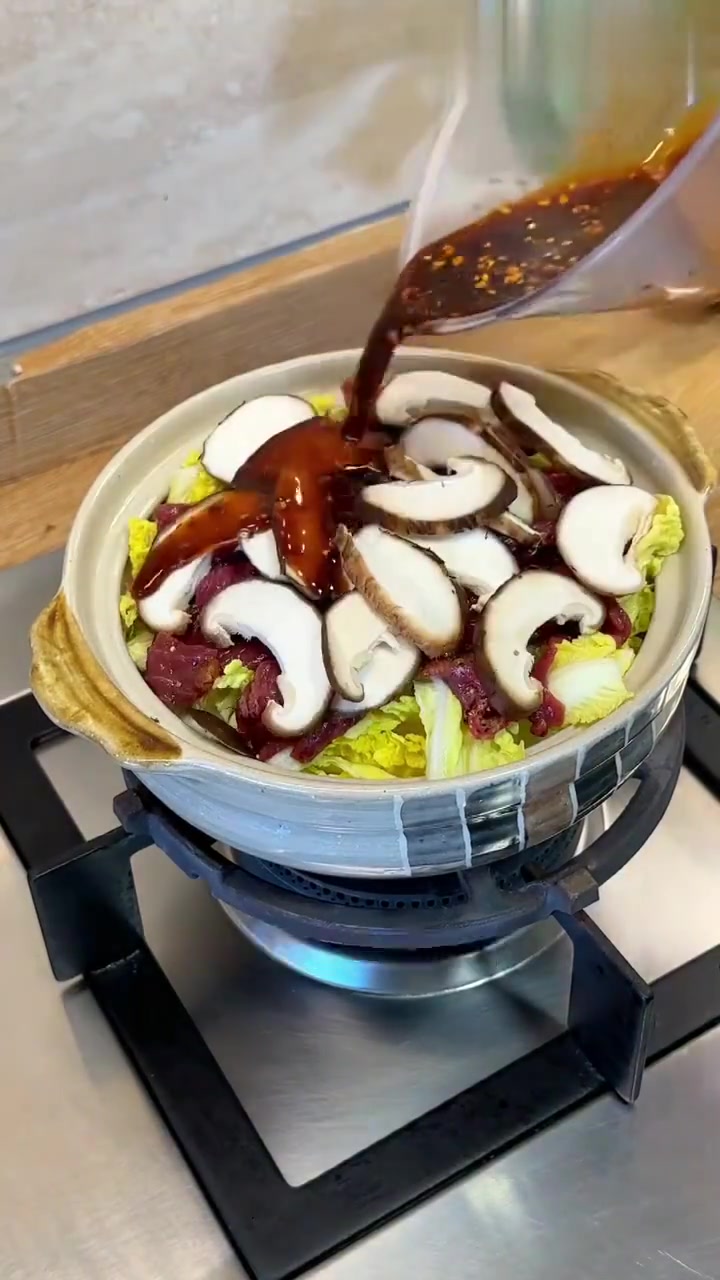 减脂餐白菜牛肉煲，年后轻松瘦两斤！