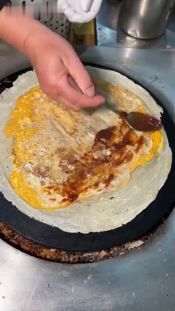 两蛋两肉煎饼,和一般煎饼不一样
