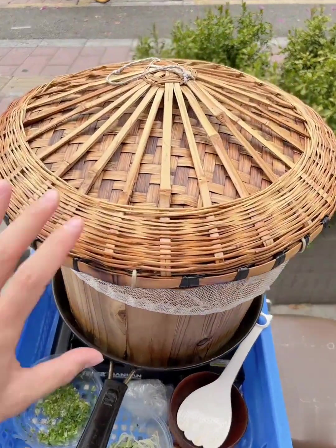 详细糯米饭摆摊教学