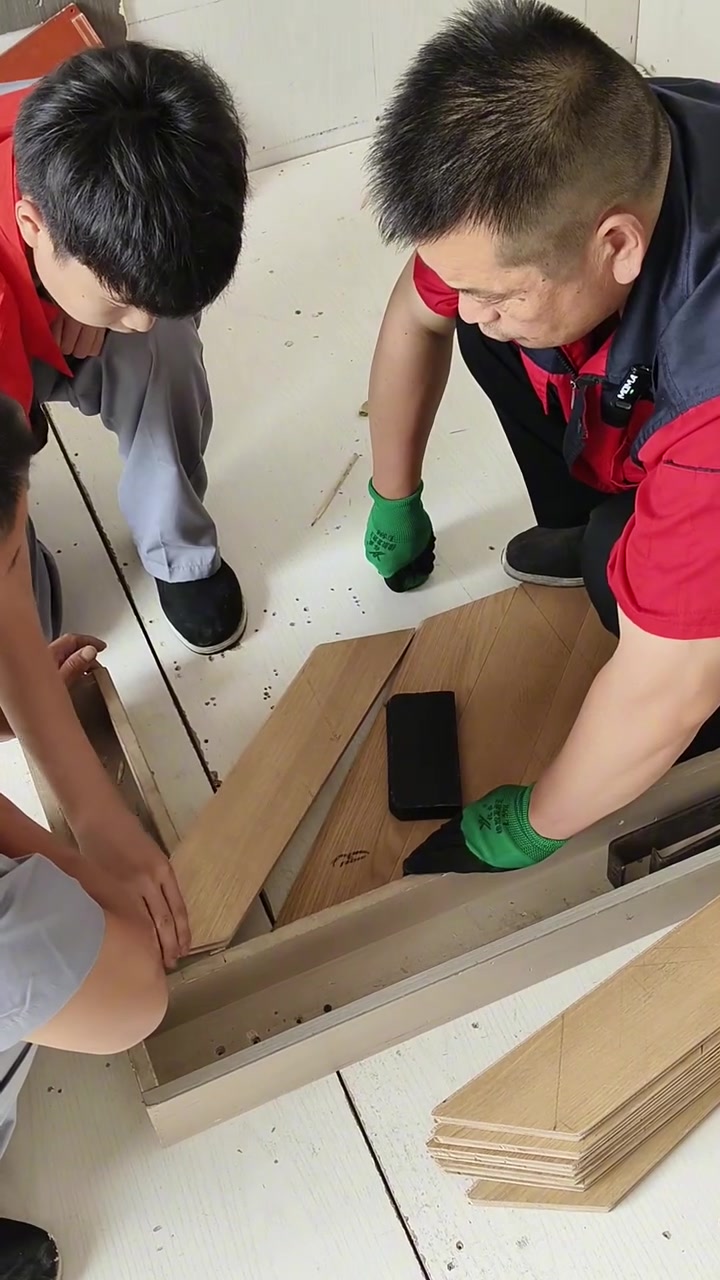 木地板鱼骨拼阴角如何做(上集) 新手小白必看,打牢基础,快速学会木工!