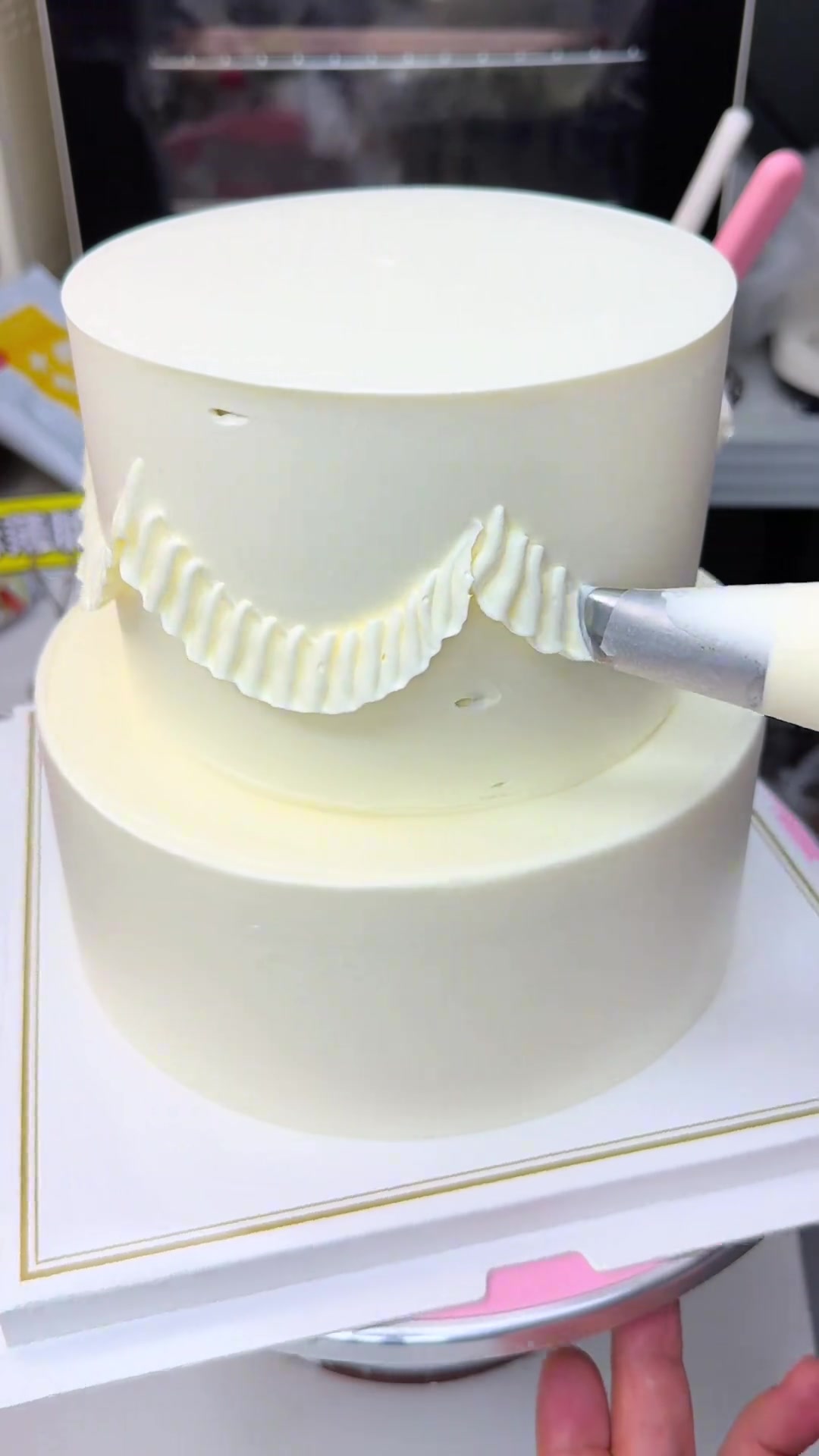 18寸双层蛋糕一看就会