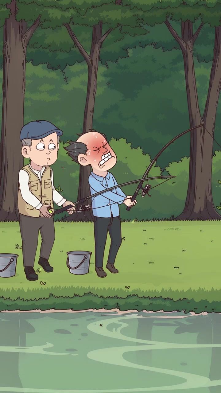 钓鱼技巧分享，路亚挂底解决方法，原创动画演示