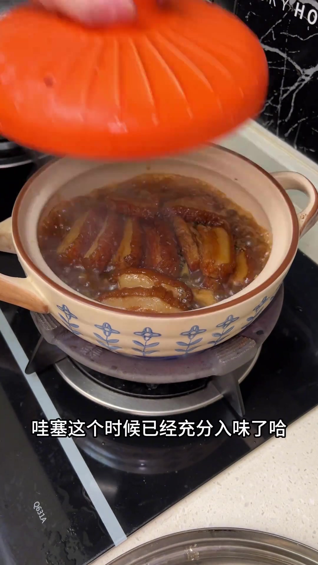 今日份晚餐梅菜扣肉，炒韭菜老爸的手艺真的不错