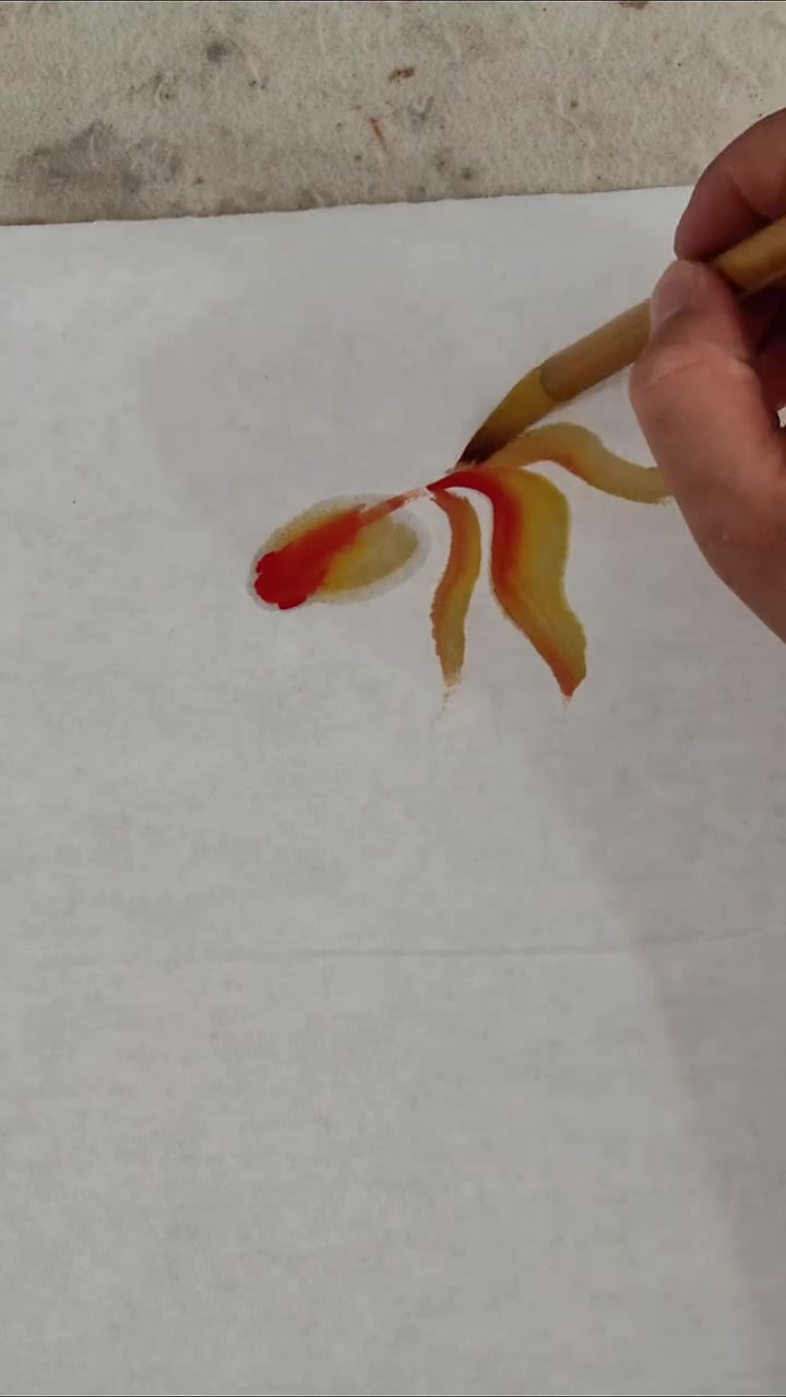 教你画小金鱼 书法 小金鱼