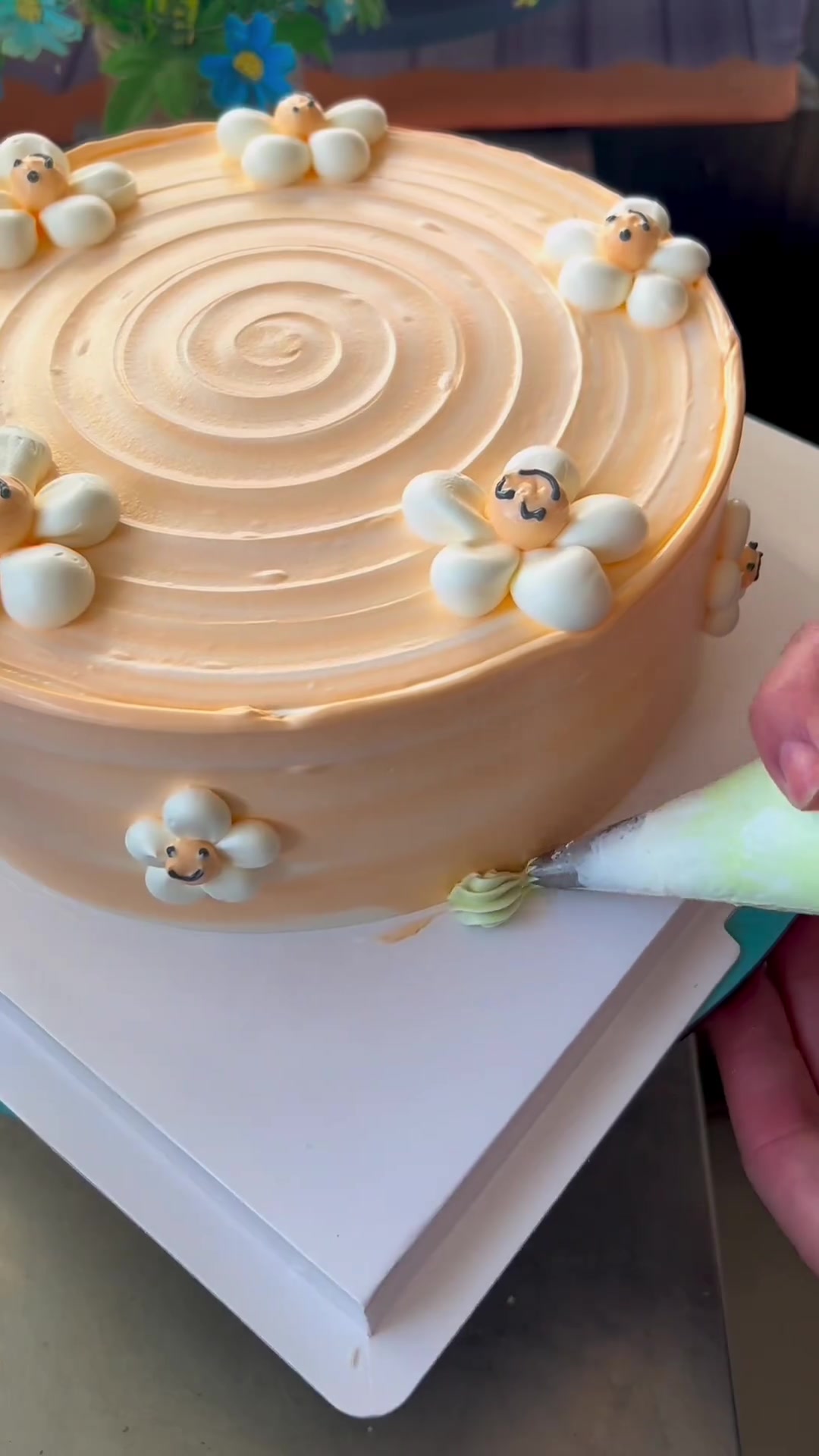 12寸生日蛋糕制作方法，一看就会，你学会了吗？