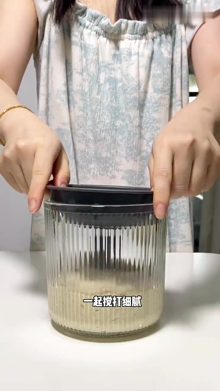 免烤豆乳燕麦慕斯蛋糕，新手0难度甜品