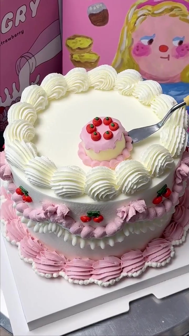 龙港｜沉浸式做蛋糕，今天是可爱小老鼠蛋糕